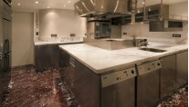 Luxury yacht Mazu - Galley